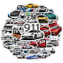 JDM Super Car Stickers DIY Kids Toy Gift Decal for Phones Laptops Cups Cars Luggage Racing Drift Tuning Enthusiasts Waterproof