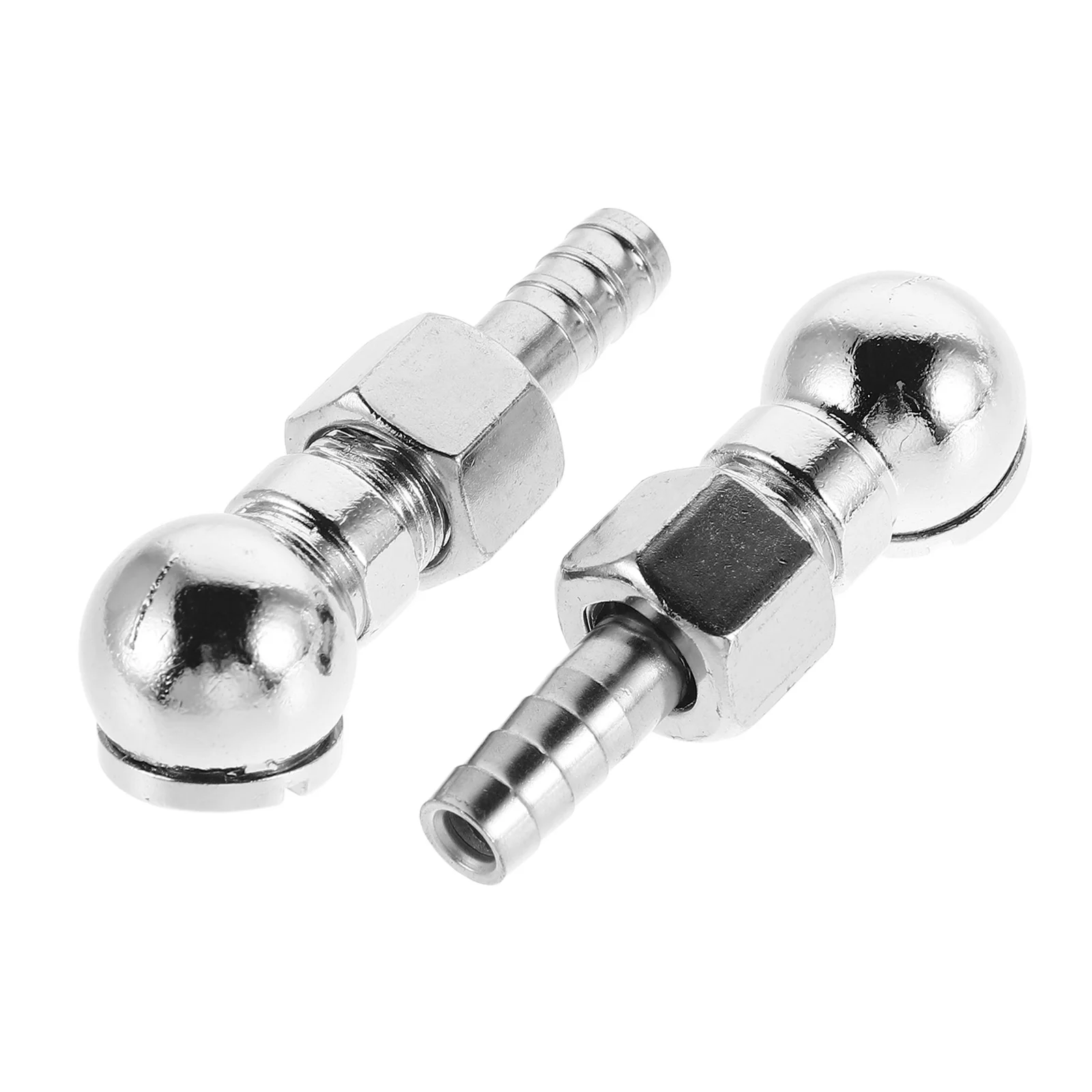 

2pcs Car Tire Inflation Nozzle Durable Zinc Alloy Universal Valve Adapter Air Compressor Truck Ball Foot Closed Flow