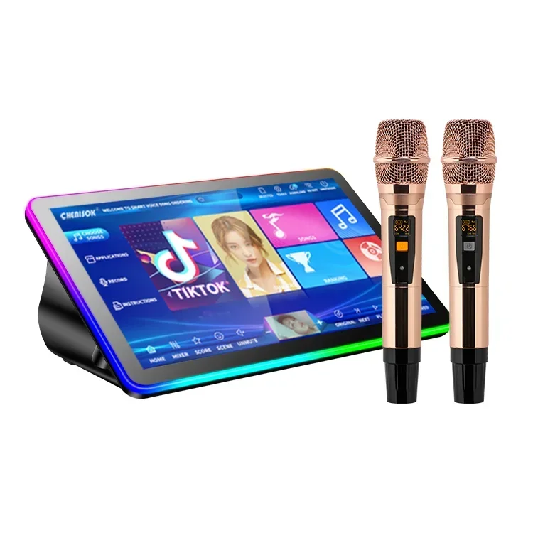 

2026 Premium 14.1-inch display screen portable outdoor square dance song machine video machine wireless Bluetooth sound