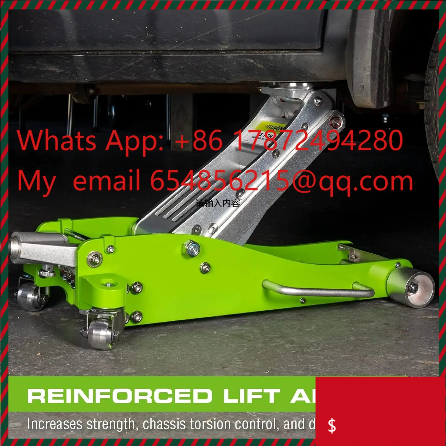 Dual Pumps for Fast Lift! Arcan 3-Ton Aluminum Jack with Durable Reinforced Arm (A20018_A20019)
