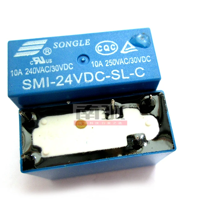 SMI-24VDC-SL-C Relay 24V strip relay 5-pin relay brand new genuine