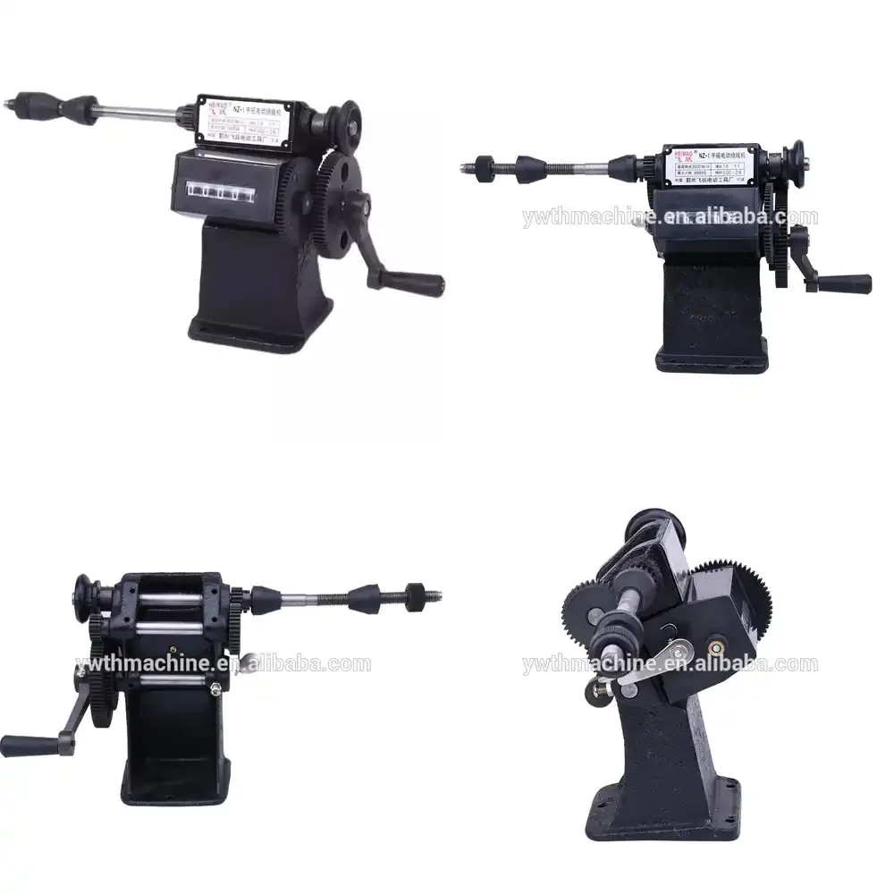 Qwinn 2026Hot sell Manual Hand Coil Counting and Winding Machine Winder Coiling Machine