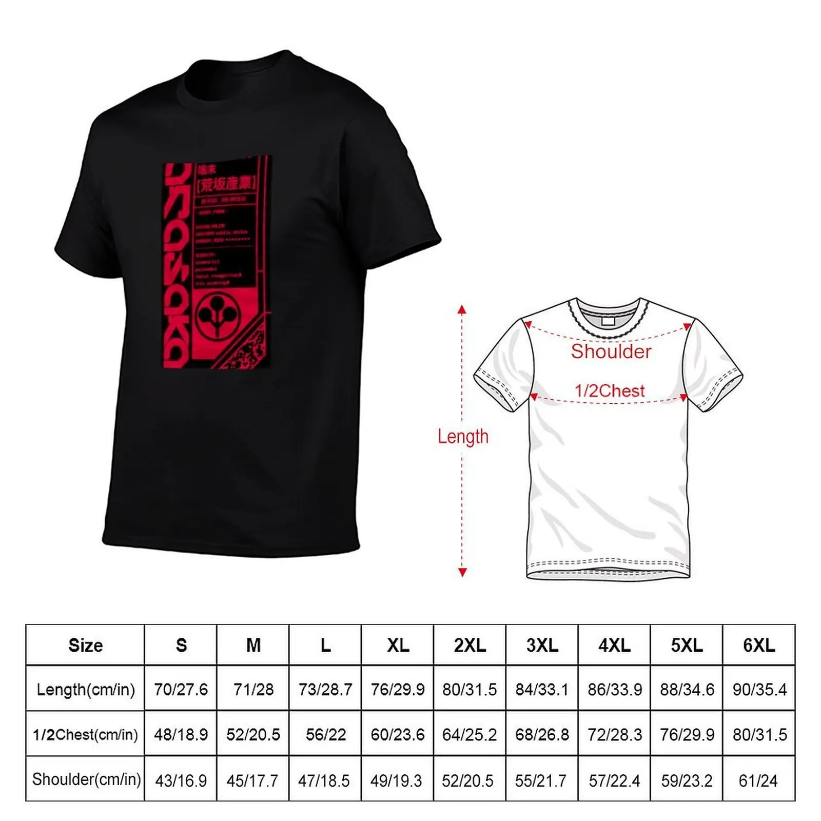 Arasaka T-Shirt men t shirt cotton 100% man t shirt designer T-Shirt