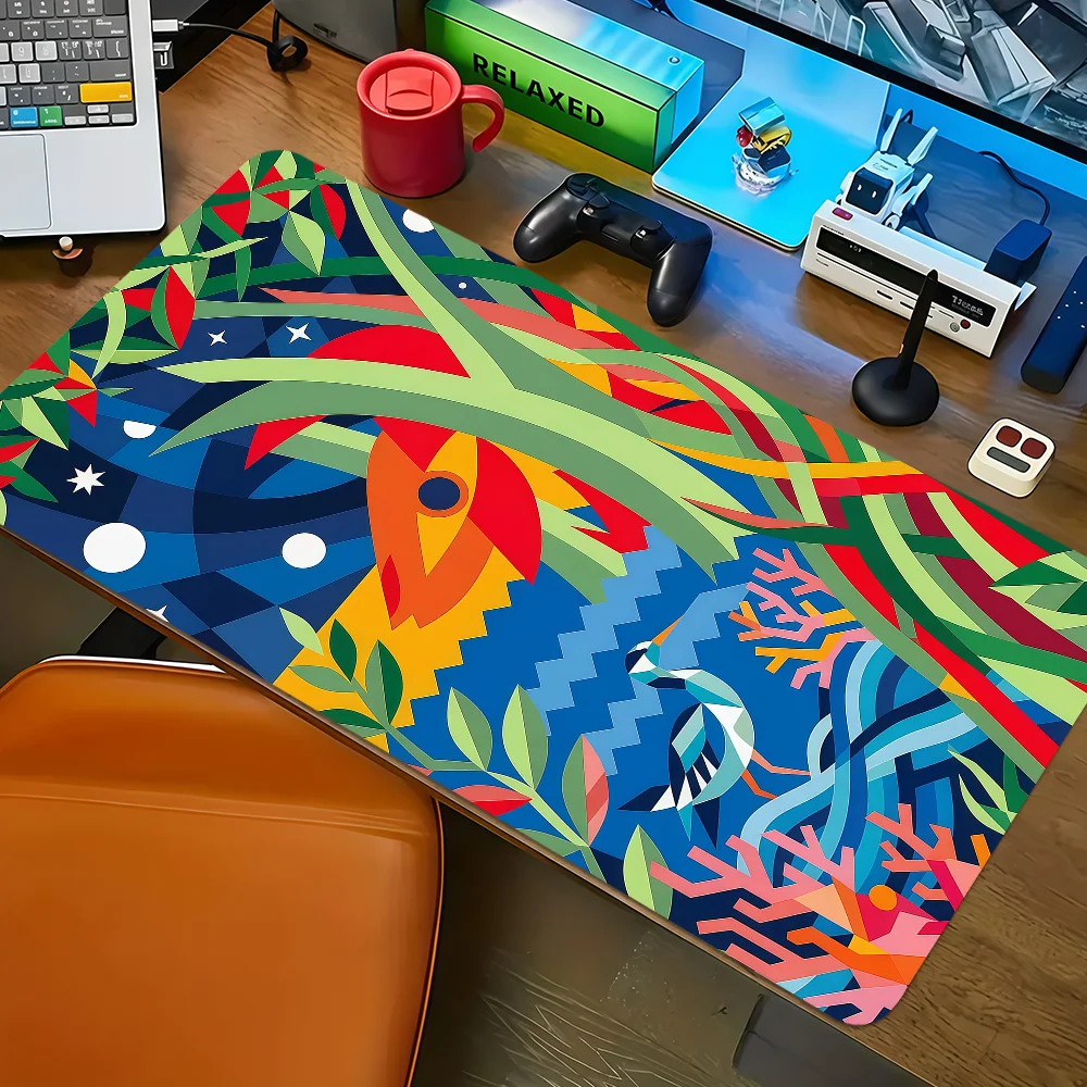 Singer Q-Quevedo EL BAIFO Mouse Pad Non-slip Lockedge Thickened Desktop MousePad Large Comfort Gaming Office Student
