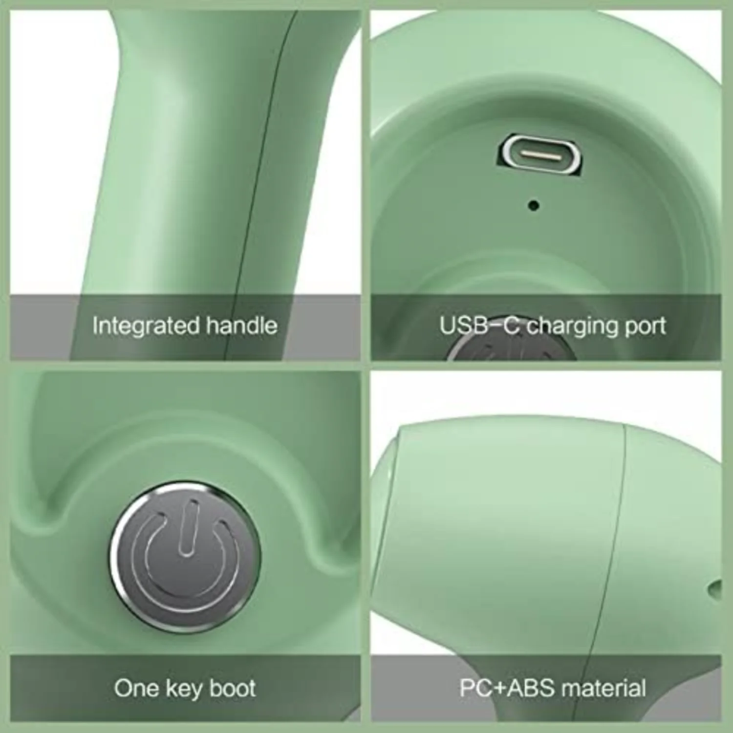 Sbattitore manuale a batteria, frusta veloce Miscelatore ricaricabile tramite USB, fruste e frusta in acciaio inossidabile 304, per latte, burro, torte, uova,