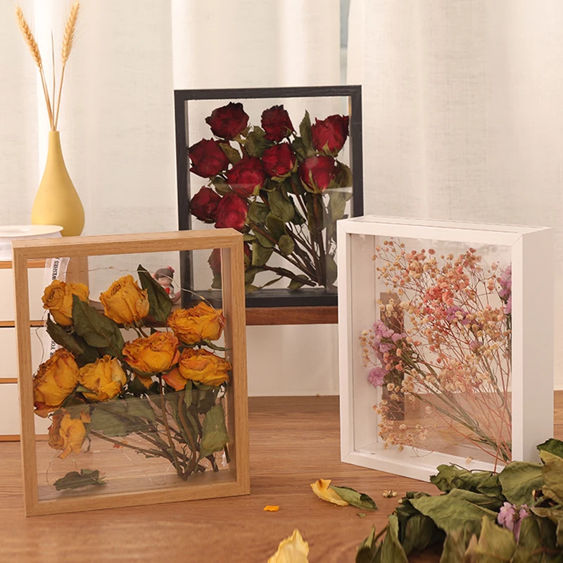 

DIY Table Decor Photo Frame Wood Modern Mini Frame Family Photos Painting Frames Personalized Gift Marco De Fotos Home Decor