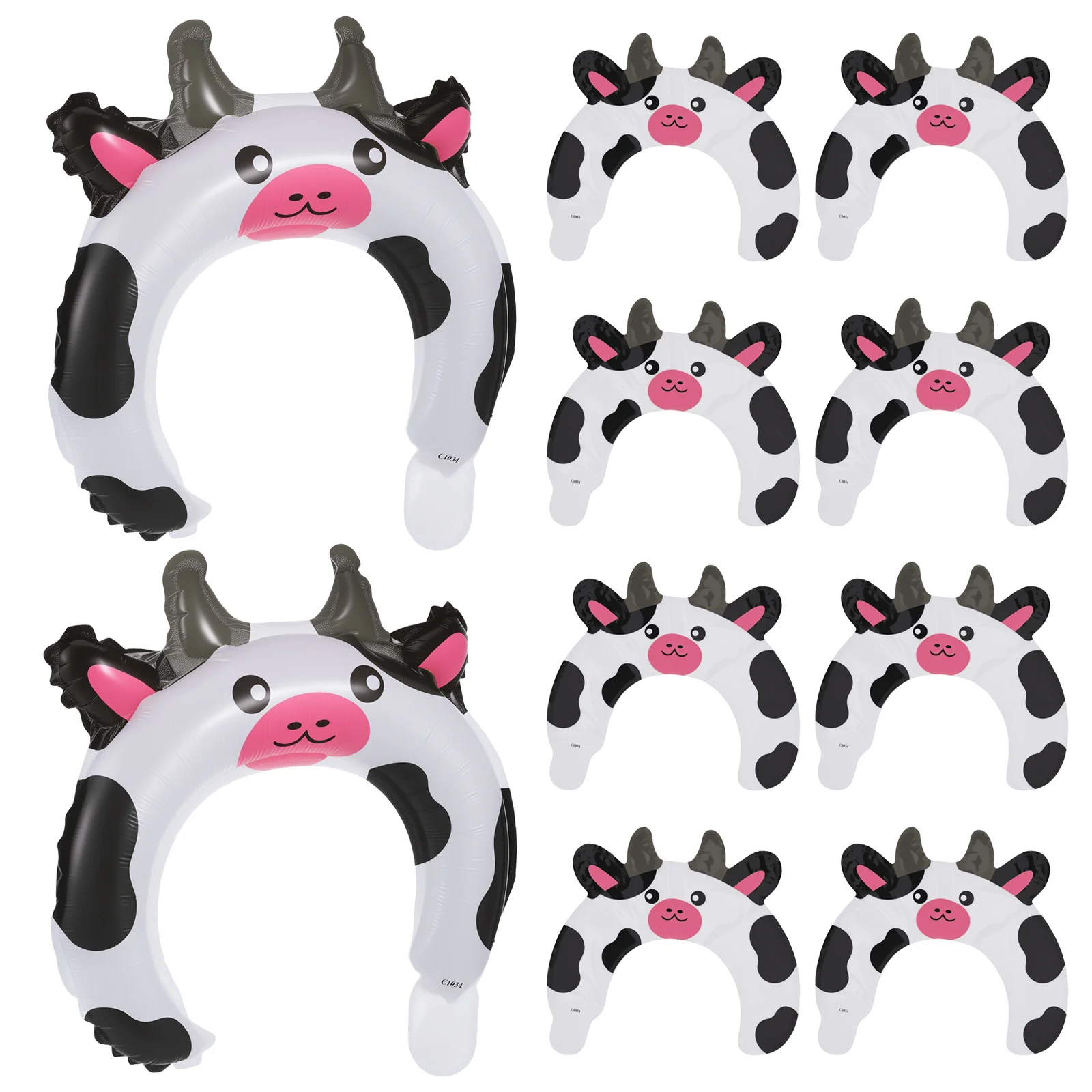 

50pcs Animal Headband Balloons Bright Color Inflatable Cartoon Animals Party Favors Festival Decorations Halloween Christmas