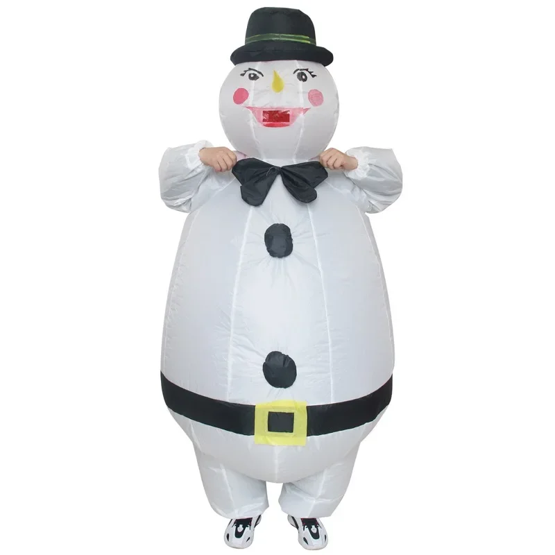 

Christmas Snowman Mascot Cosplay Costume Adult Inflatable Suit Men Women Carnival Festival Party Outfit 2024 Gentlemen