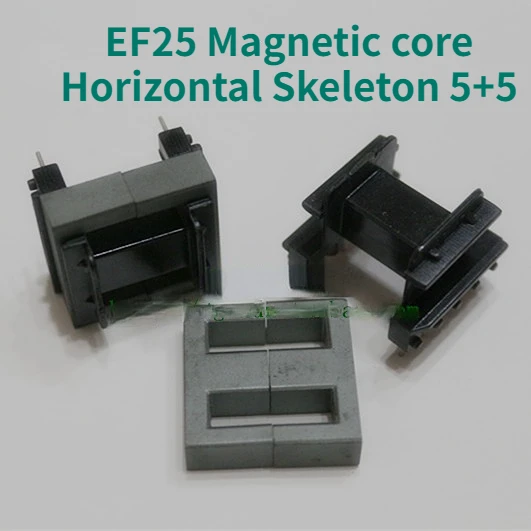 

EF25 Ferrite Core Supporting a Set of 5+5 Horizontal Skeleton Core Element PC40 Material Transformer