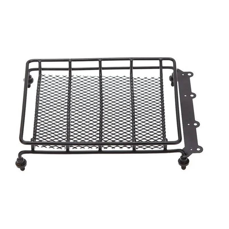 【STOCK】Metal 155X105mm Luggage Carrier Roof Rack for SCX10 TRX4 D90 CC01 1/10 RC Crawler Car
