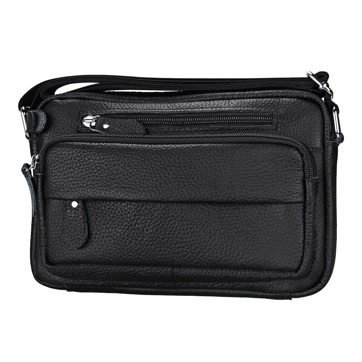 

2026 New Luxury Men's Handbags Cow Genuine Leather Male Shoulder Bag Real Natural Leather Crossbody Bag Messenger Bags