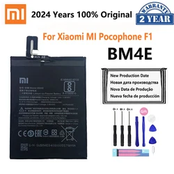 100% 정품 샤오미 교체 배터리, BM4E, 샤오미 MI 포코폰 포코 F1 배터리, 4000mAh