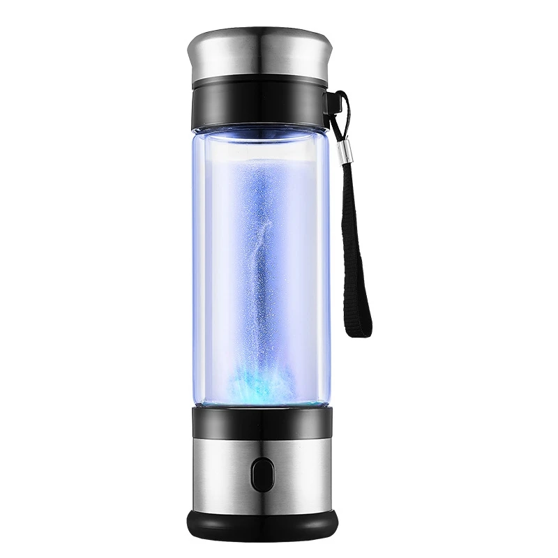 1 Piece Hydrogen Generator Water Cup Filter Ionizer Maker Hydrogen-Rich Water Portable Super Antioxidants Hydrogen Water Bottle