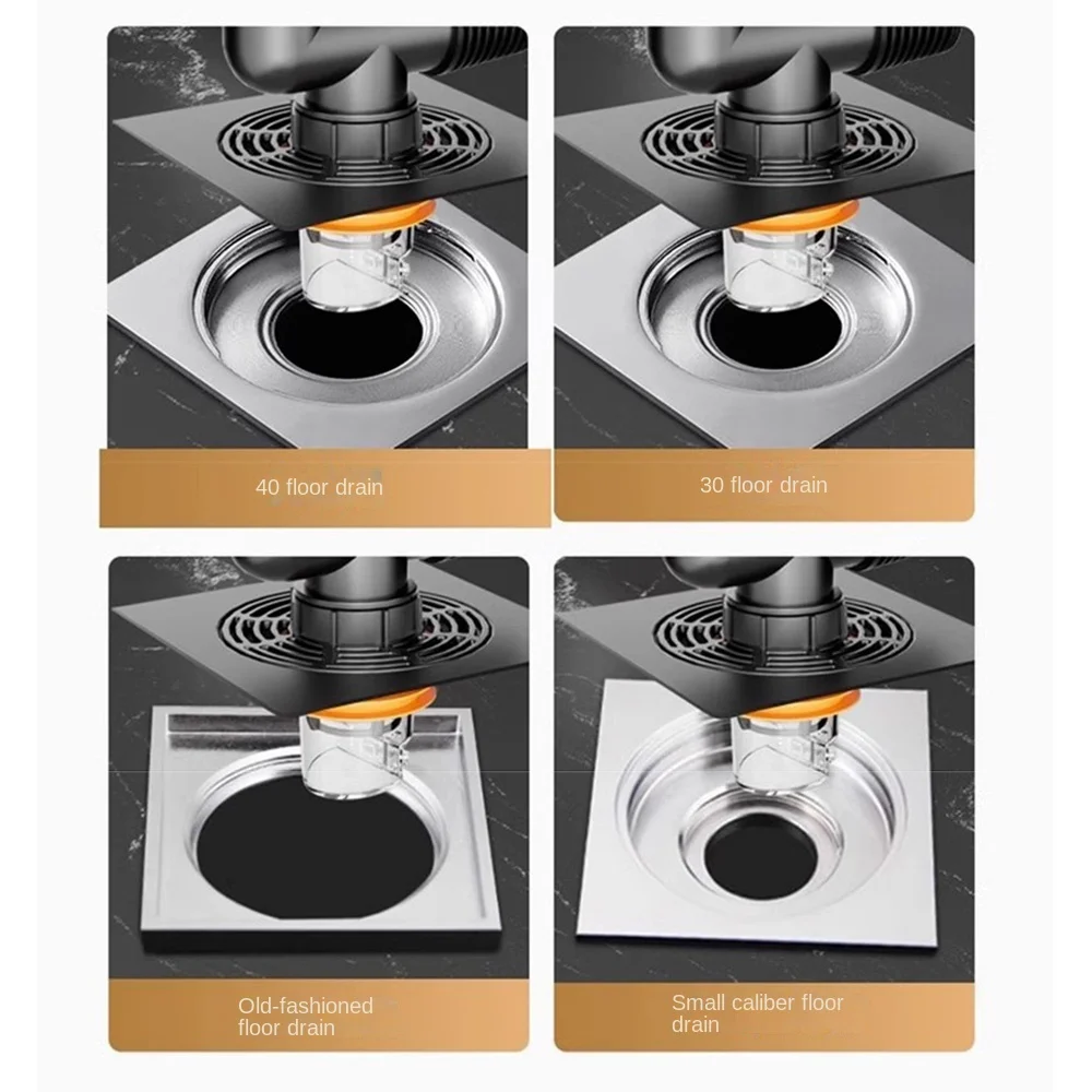 

Двойной трап для стиральной машины, противопереливный дезодорант, адаптер для канализационного шланга, быстрый дренаж, простота установки