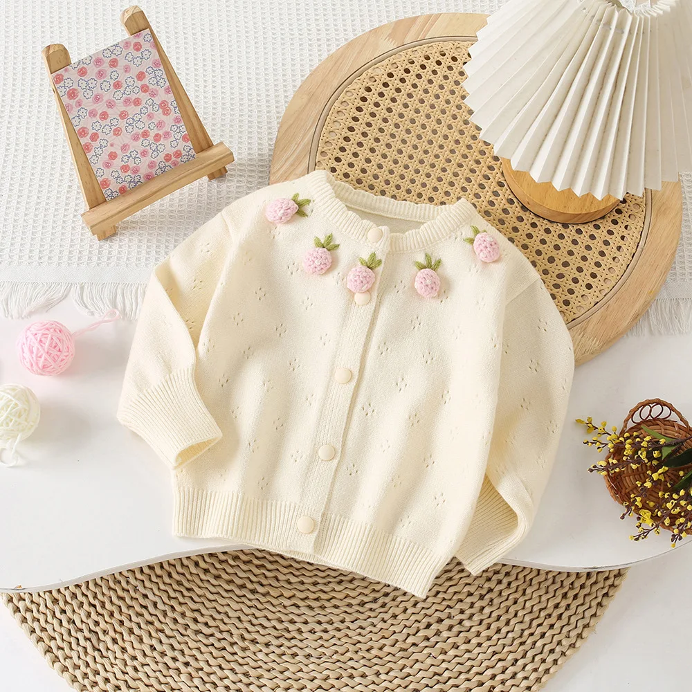 Kids Sweater Winter Knitwear, Versatile Knit Toddler Boy Girl, Baby Clothes Cozy Collection