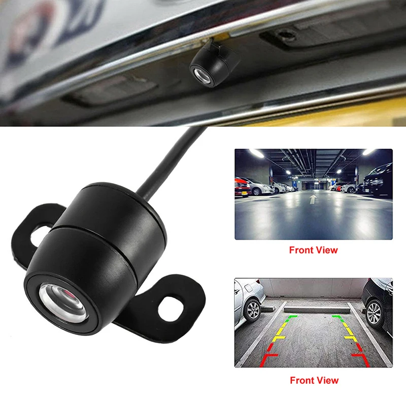 

170 ° CMOS Mini Color Reverse Backup Car Front Rear View Camera Kit Night Vision