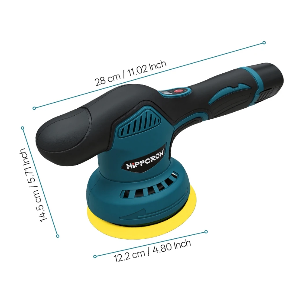 SSOOGTECH Cordless Car Polishing Multi-functional Sanding Machine for Metal Polishing Lightweight Cleaning DIY Tool With Battery - view 6