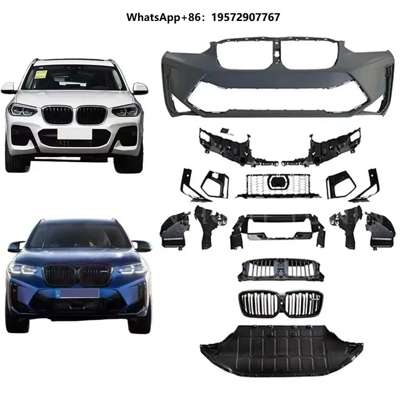 New Arrival 2023 Car Accessories Bumper Lip Bodykit for Ix3 G08 Bev Lci Upgrade to X3M F97 Lci  Bodyk Kit