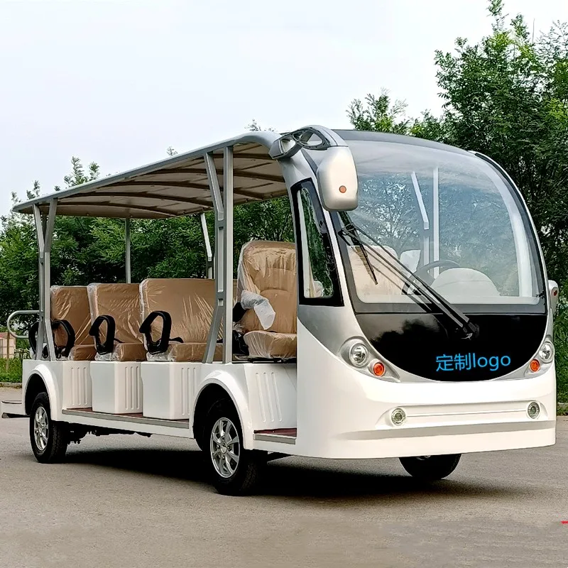 11 Seats European Standard Factory Supply Electric Battery Mini Shuttle Car Tourist Sightseeing Tour Bus for Sale11 Seats Europe