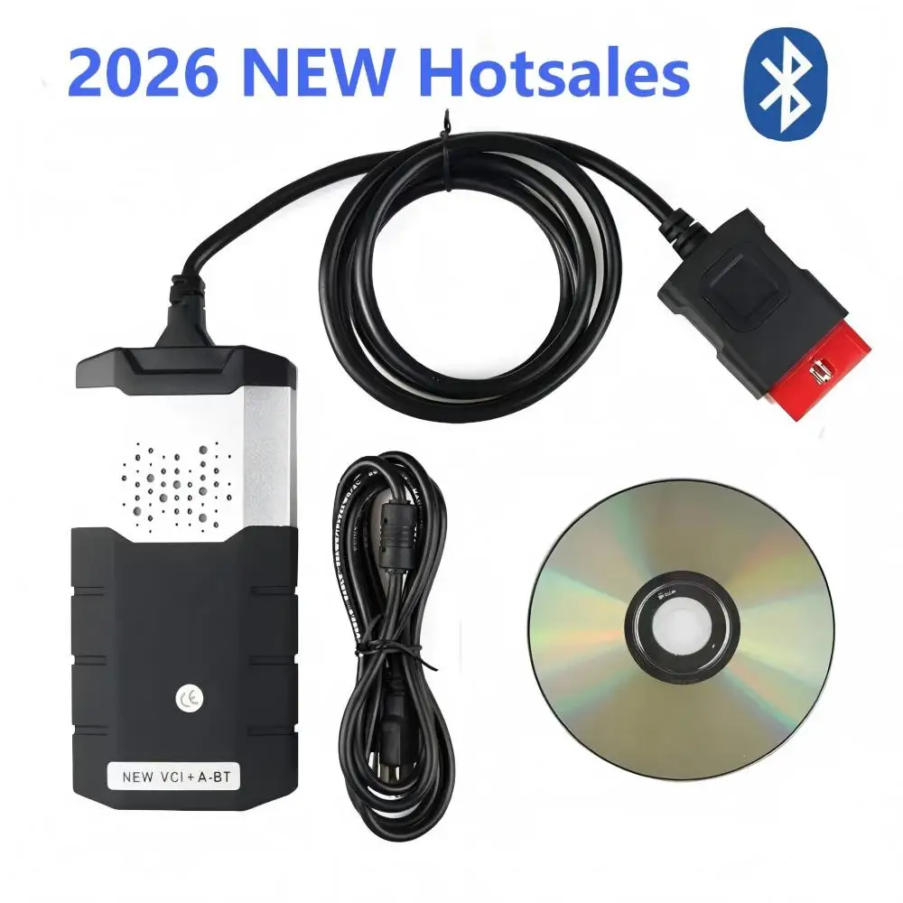 2026 NEW  Hotsales Compatible OBD Scanner USB Bluetooth 2024 2021.11 Keygen Car Truck Diagnostic Tool