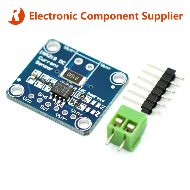 INA219 Bi-directional DC Current Power Supply Sensor Breakout Power Monitoring Sensor Module  5Pcs DIY 3V-5V IIC I2C BRAND NEW