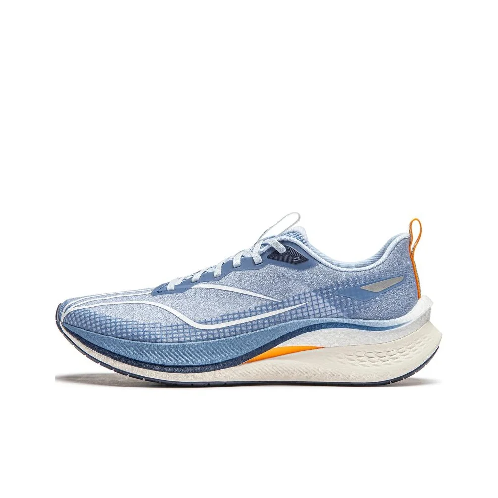 Li Ning Red Hare 7 Pro Low top Li Ning BOOM Technology Training Racing Running Shoes Men's Blue ARPU001-11