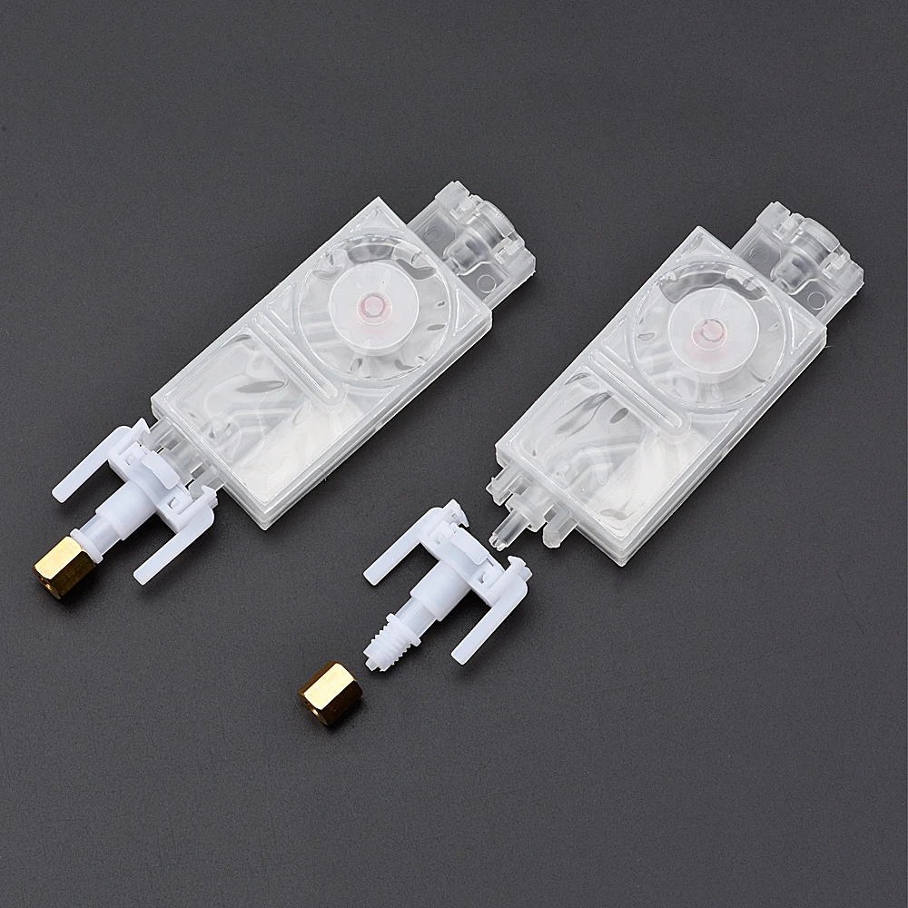 UV Ink Damper 10PCS Copper Nut Connector For Epson DX5 TX800 XP600 Mimaki JV33 JV5 Solvent Printing Machine Ink Dumper