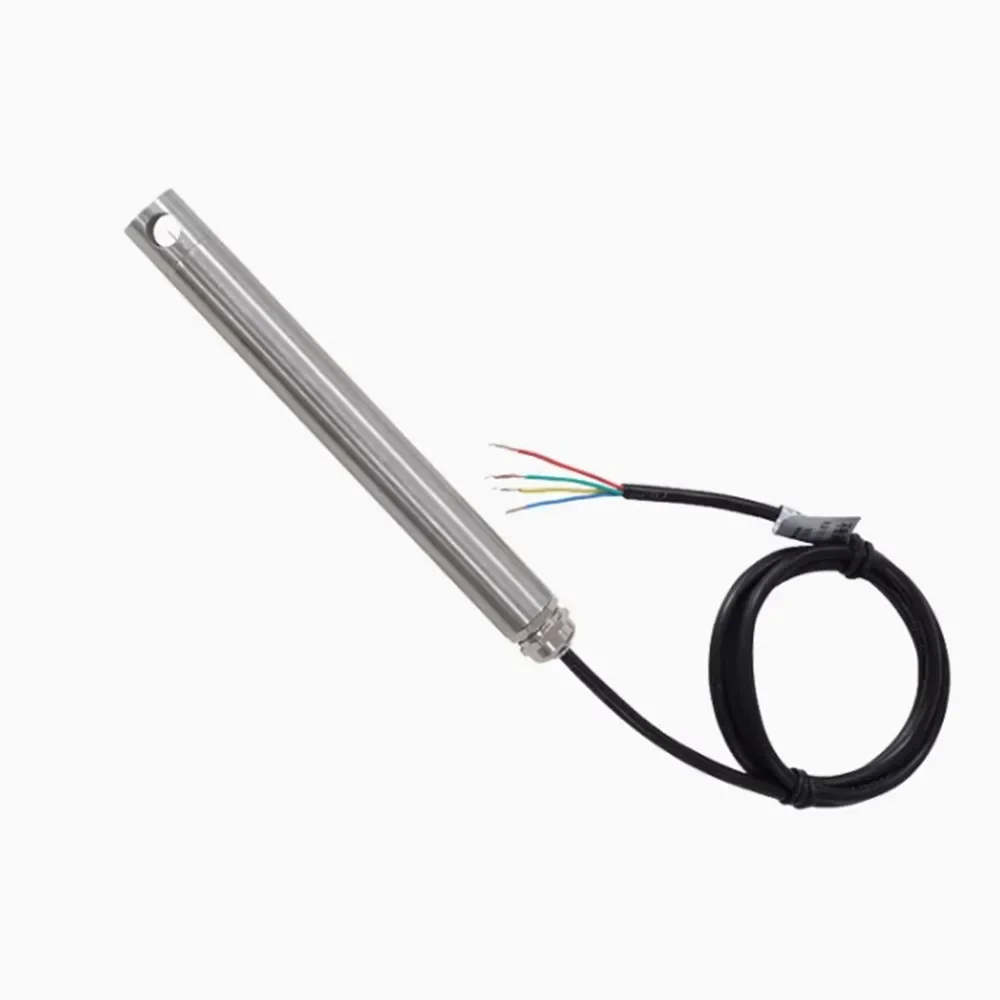 Taidacent 4-20mA 0-5V/10V RS485 Stainless Steel Pipe Air Velocity Flow Sensor Wind Anemometer Sensor Thermo-Anemometers Sensor