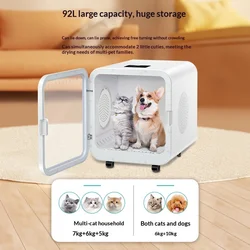 Secadora para perros y gatos con motor dual, secado rápido y silenciosa