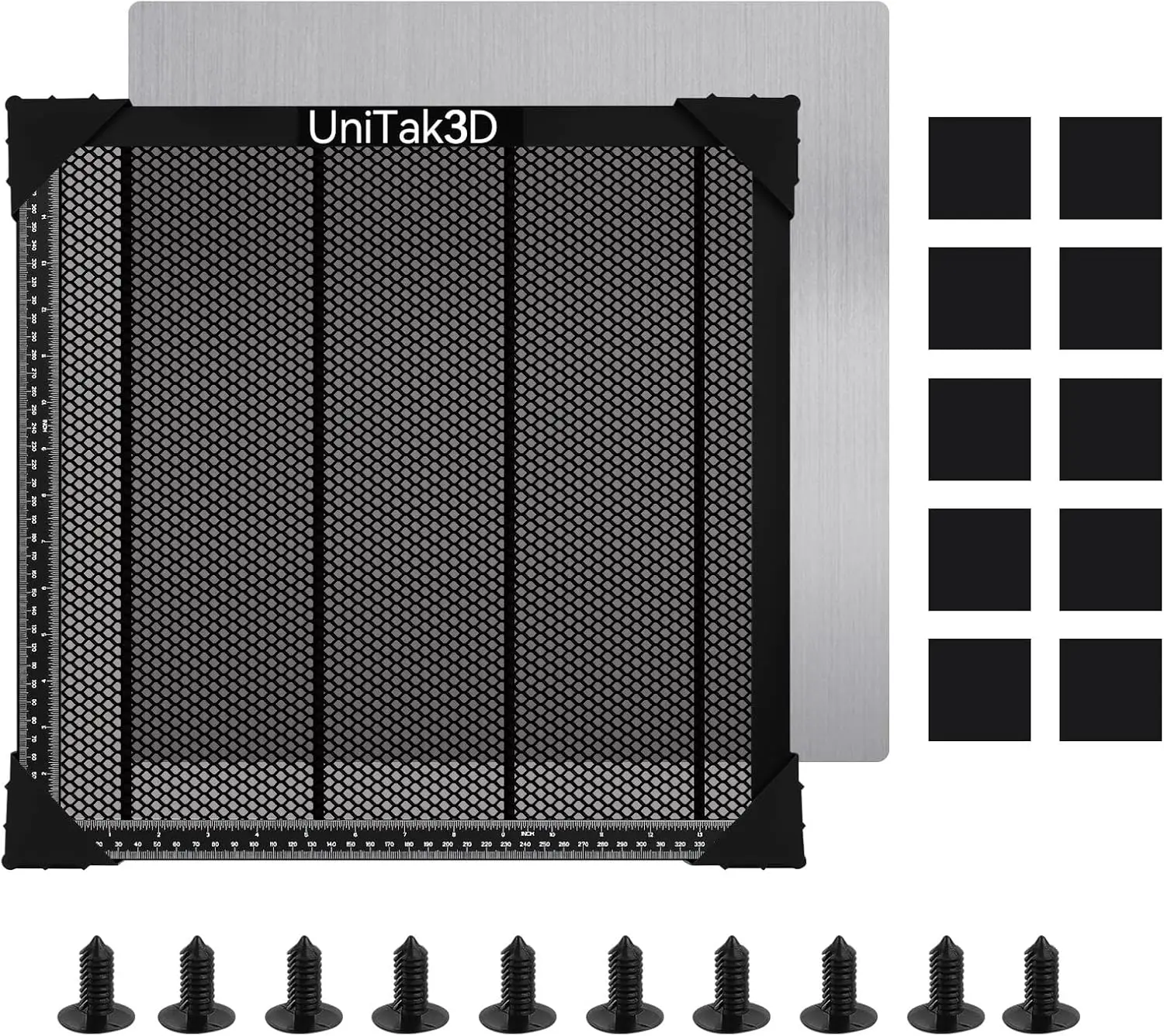 

Лазерная рабочая поверхность 400x400 мм с сотовой структурой для граверов, быстрое рассеивание тепла с алюминиевой пластиной, защита рабочего стола
