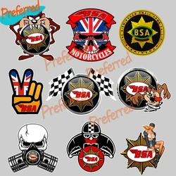 High Quality Decal Motocross Racing Laptop Helmet Trunk Wall Vinyl Car Sticker Die-Cut for Bsa Skull Sticker