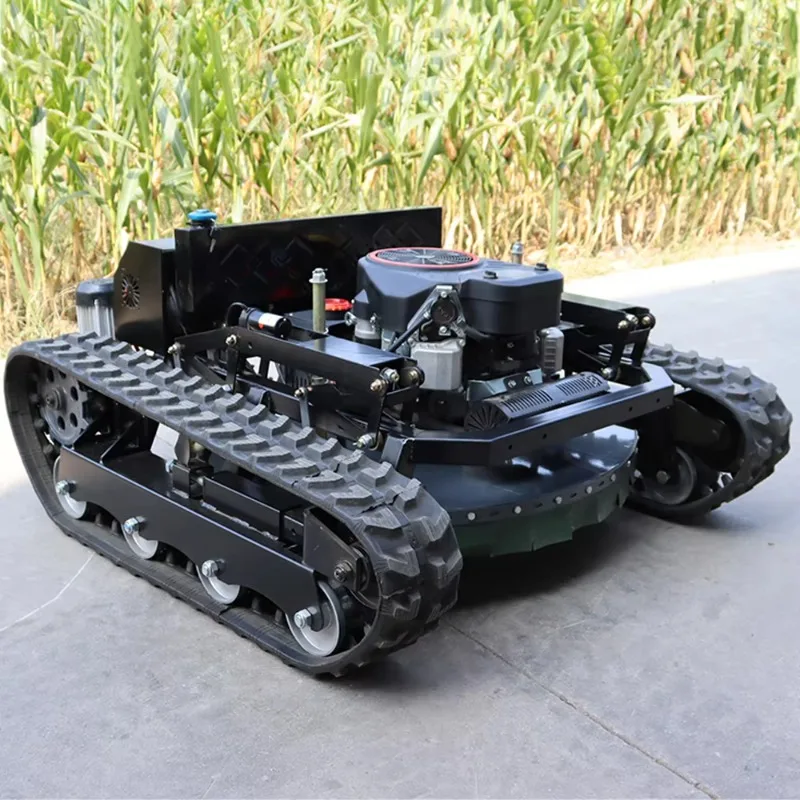 

Grass Cutting Machine Automatic Self-propelled Grass Crusher Orchard Farming Remote Control Lawn Mower