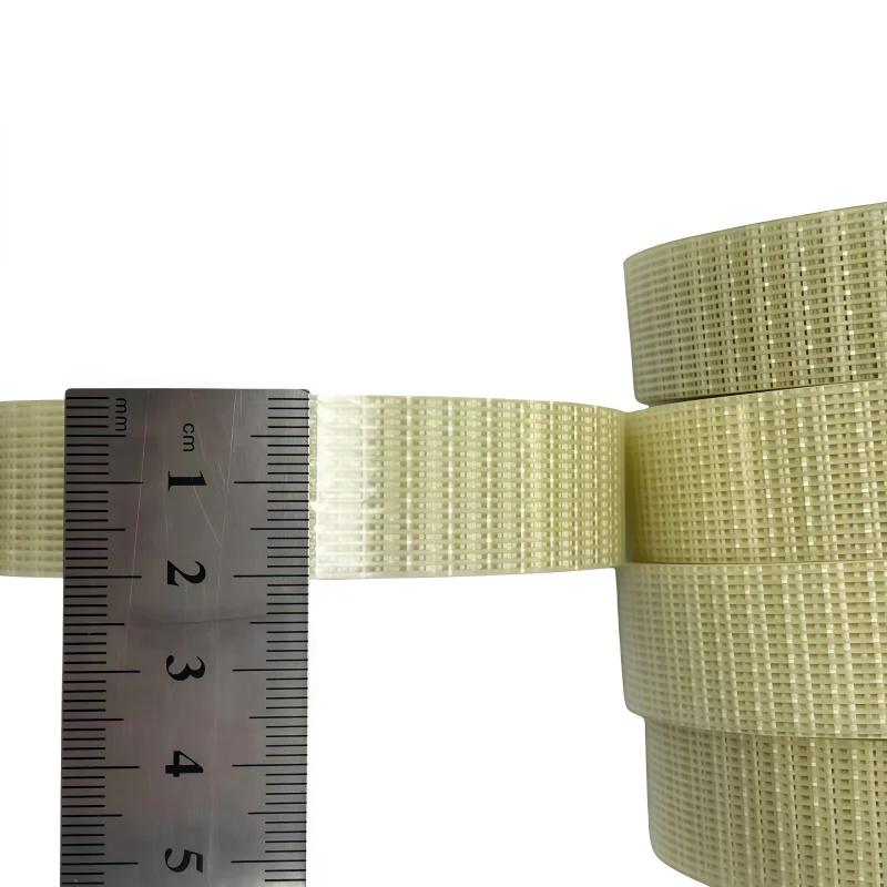 Strong fiber adhesive tape for industrial use, high viscosity mesh, strong adhesive model airplane electrical fixing tape, 2CM
