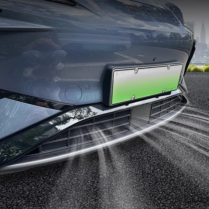 Snap On Insektensicheres Netz, Auto-Frontgrill, insektensicheres Netz, Kühler-Kondensator-Schutzhülle für BYD Sealion 07 EV 2024 2025