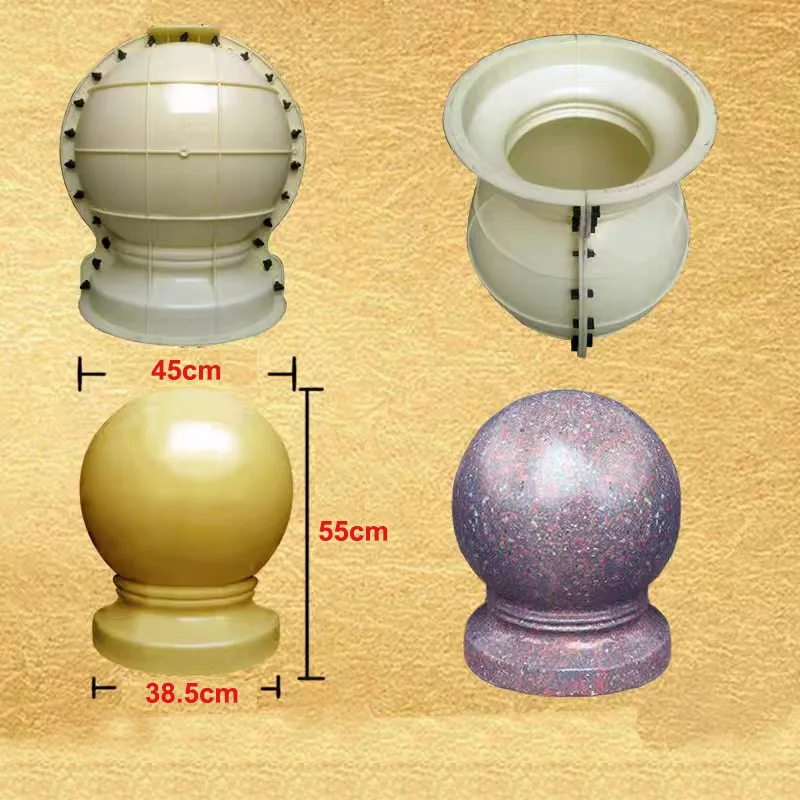 Flower ball mold Lotus lamp ball building formwork Cement manufacturing manufacturers wholesale building ball mold
