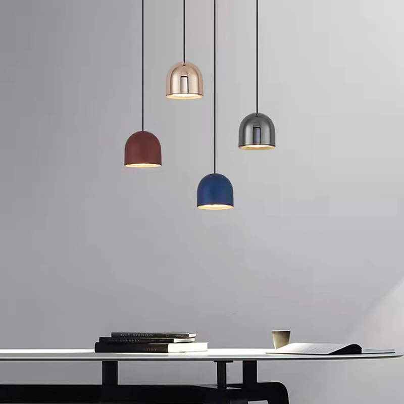 

Modern Led Metal Pendant Lights Dining Room Bedroom Bedside Hanging Lamp Indoor Lighting Bar Kitchen Light Fixtures Home Decor