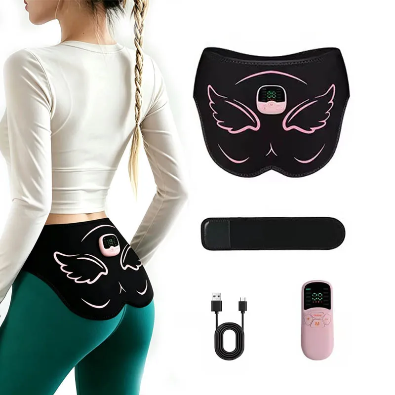 

Smart Muscle Stimulator Hip Trainer Buttock Training Slimming Belt Home Gym Fitness Equiment