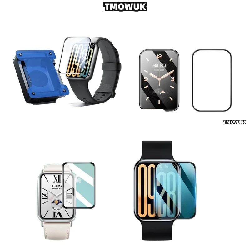 For Xiaomi Band 4 5 6 7 8 9 10 Pro, Anti-Glare PMMA Screen Protector, Reduces Glare And Reflections