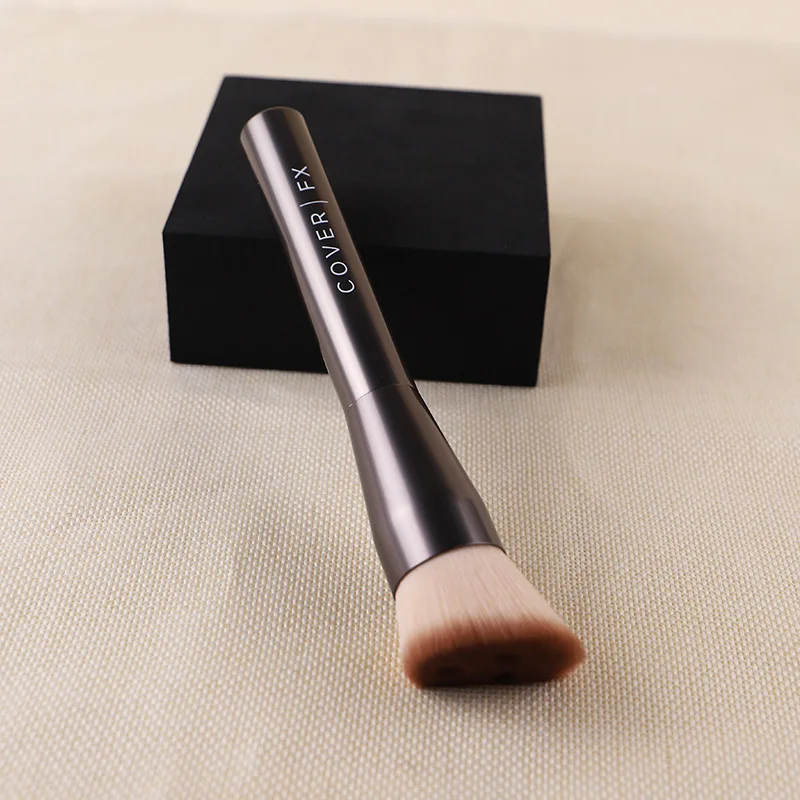 Single Foundation Make-up Brush Powder Brush Soft Fiber Hair Professional Beauty Tools Portable Beauty Facial Makeup Brush