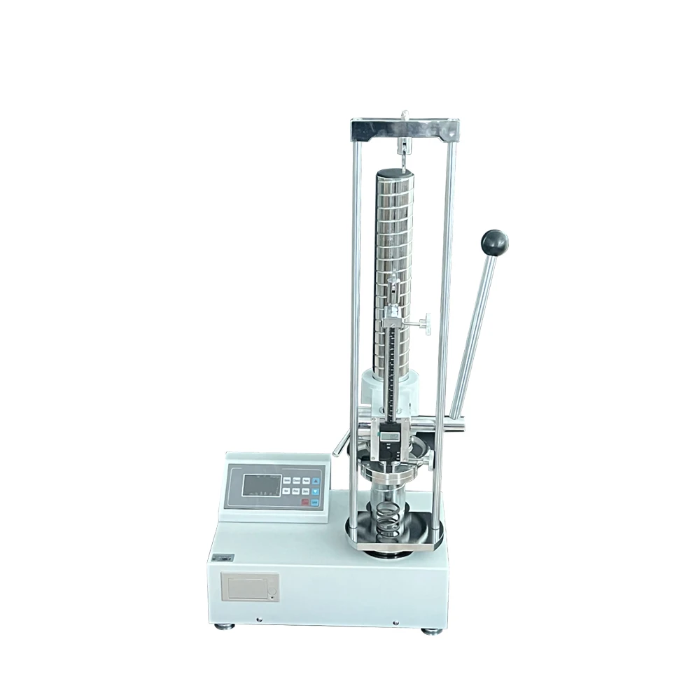 Electronic Color Screen Spring Tension and Compression Testing Machine with IP65 Protection 1% Accuracy 220V 1 Year Warranty
