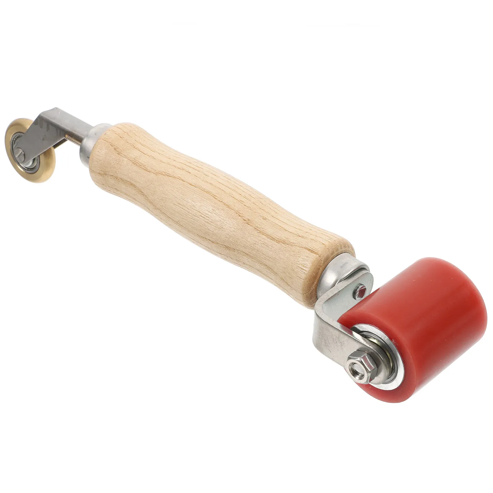 Dual Silicone Seam Roller for Wallpaper Installation Roofing PVC Welding Smoothing Seam Tool Professional Use