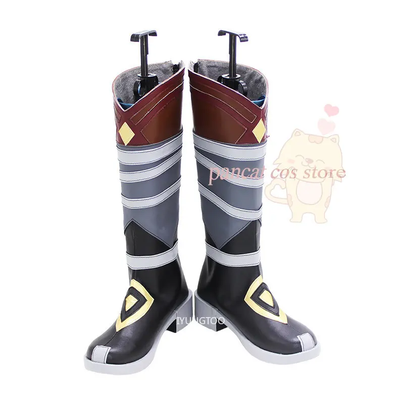 

Anime Genshinimpact Razor Cosplay Shoes Halloween Long Boots Shoes Comic Cosplay Costume Prop Anime Cosplay Shoes Carnival Cos