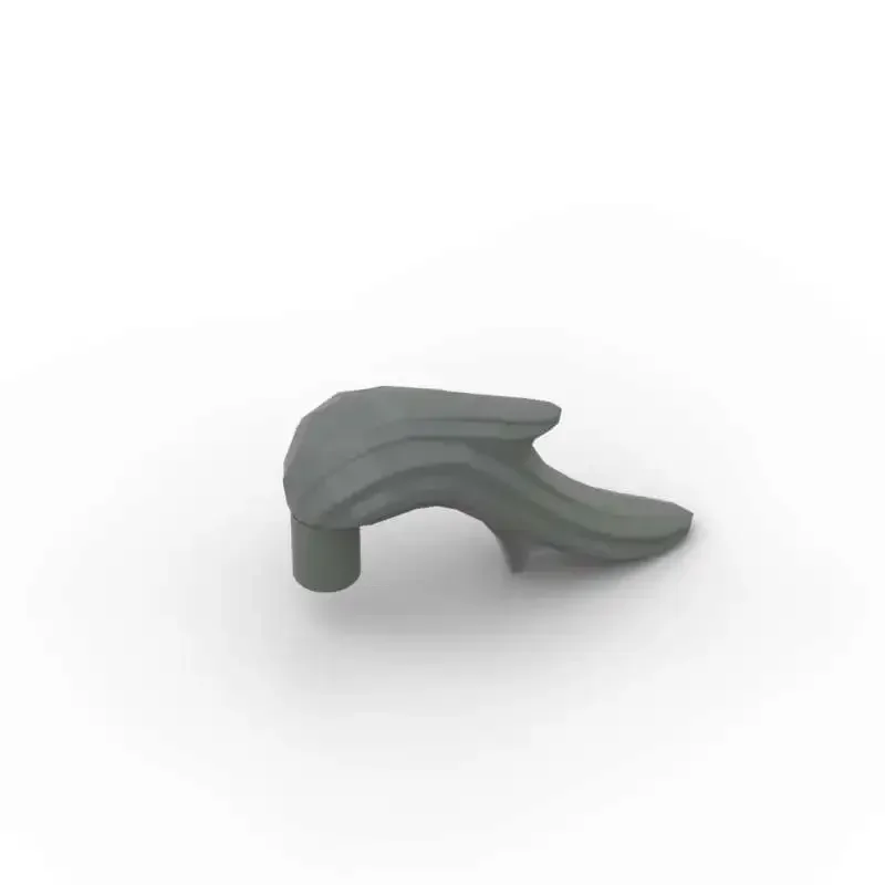 MOC 10PCS 파트 브릭스 22411 헤어밴드 깃털 머리장식 블록 세트 동물 꼬리 입자 아이디어 퍼즐 장난감 어린이 생일 선물