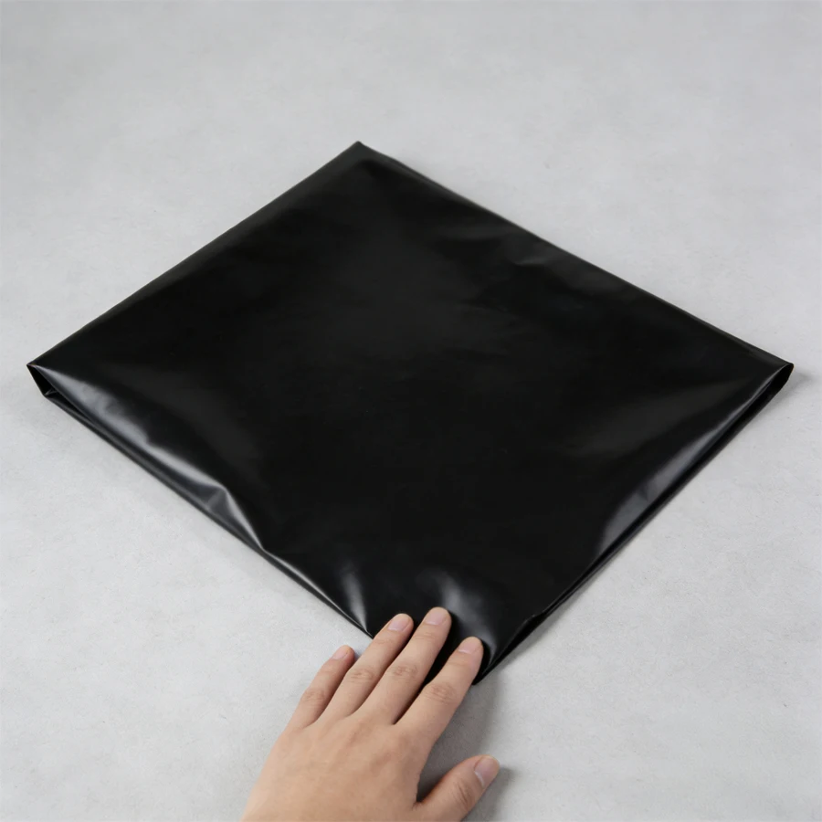 Pure Black PVC Waterproof Mattress Cover Bedroom Anti Dirt and Anti Fouling Mattress Cover All Season Universal Version