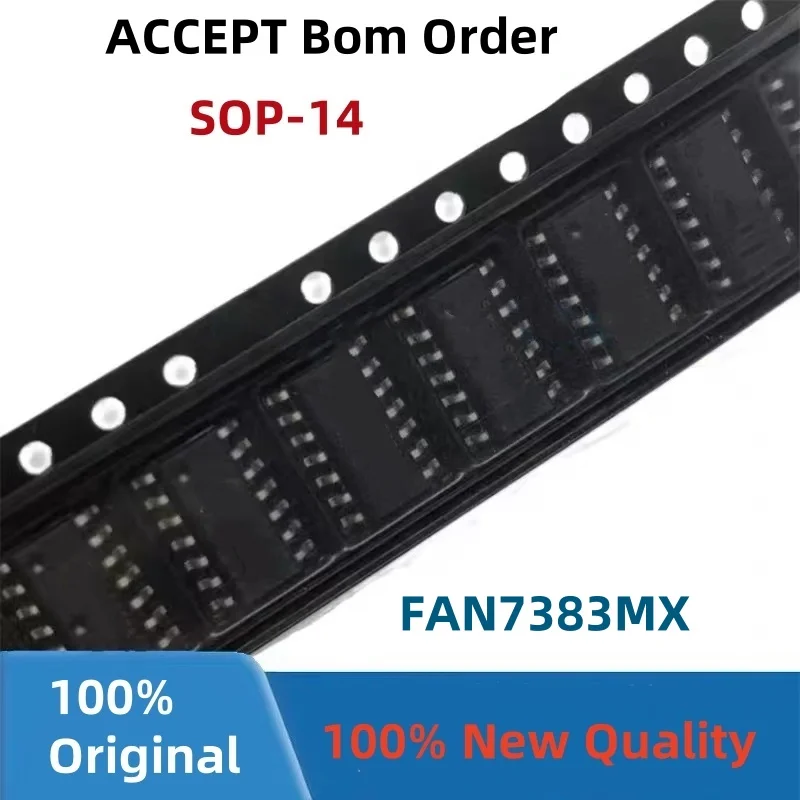 

5PCS 100% New FAN7383MX FAN7385MX SOP-14 Brand New Original Chips ic