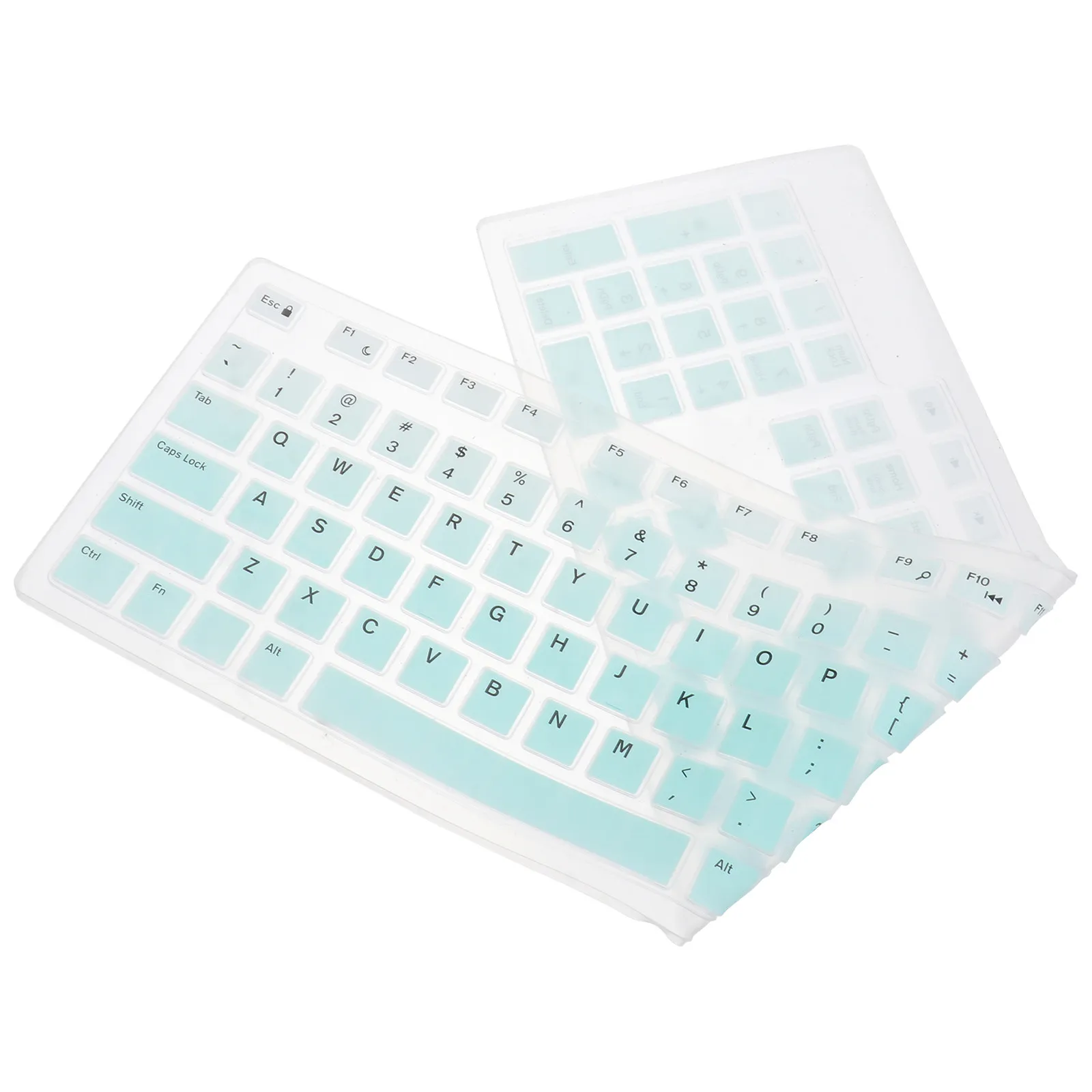 1Pcs Non-Toxic Silicone Keyboard Skin Waterproof Dustproof Typing Comfortable Protective Cover for Kb216 Km636 Optiplex