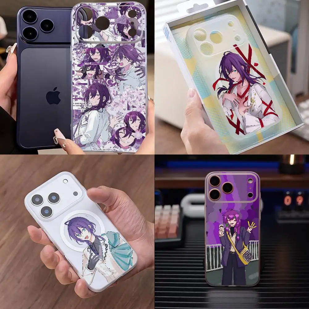 

Ayase Mayoi Phone Case For iPhone 11,16,15,14,13,17,12,Plus,E,Air,Mini,Pro,Max Wireless Charge Magnetic Cover