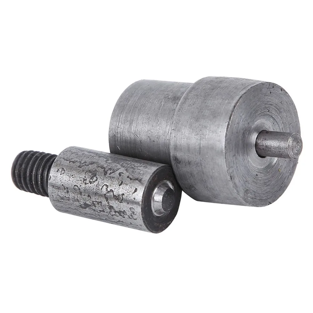 2pcs Heavy Duty Metal Eyelet Puncher Tool DIY Grommet Die Air Pressure Buckle Grommet Die Mold Manual Installation Tool