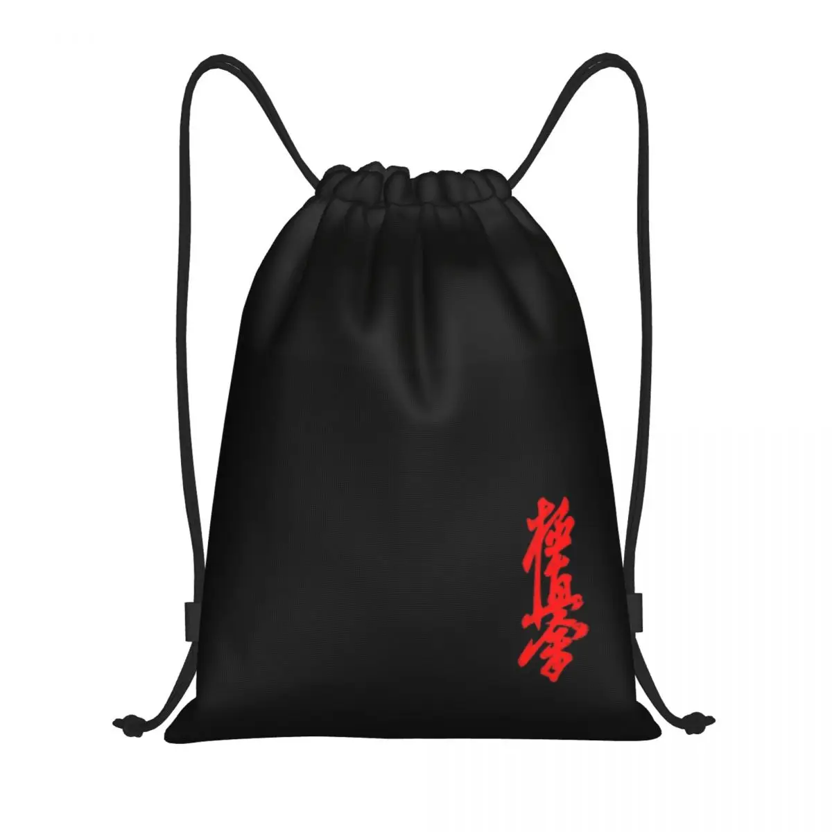 Mochila Kyokushin Karate Drawstring para homens e mulheres, bolsa de ginástica esportiva, legal, artes marciais, compras