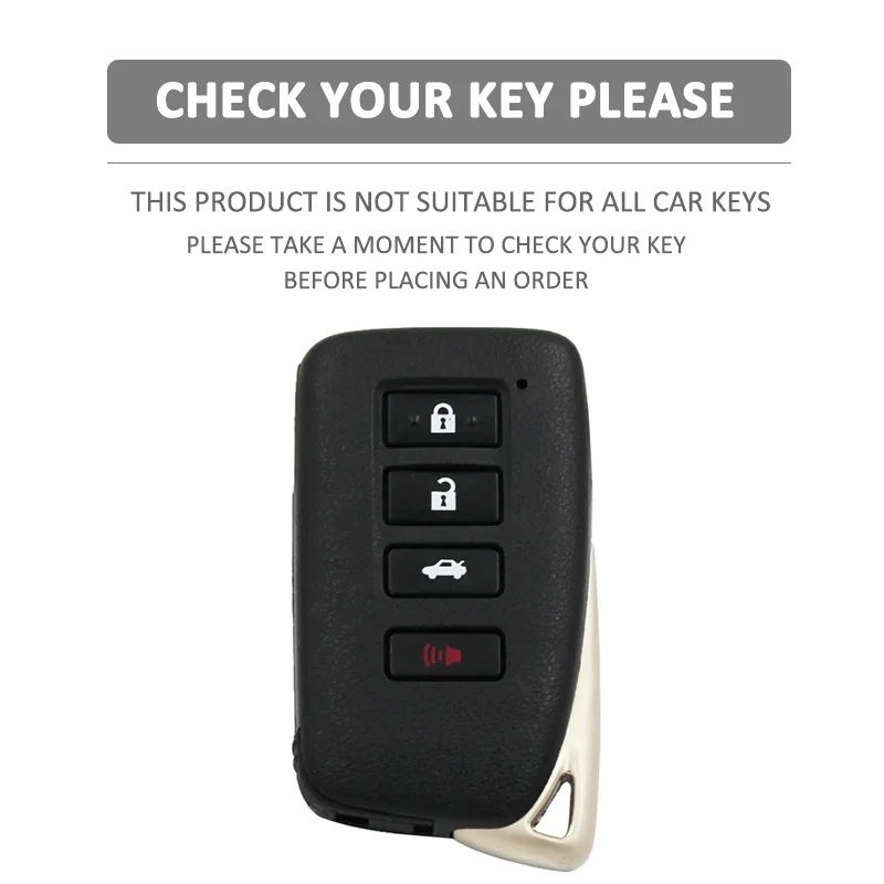 4 Button Silicone Car Key Cover Protect Case for Lexus Nx 200 Nx300h Rx 350 450h Es 350 Gs Is Ls Gs Rc F 2014 2015 2016 Keychain